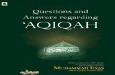 Questions and Answers regarding Aqiqah  , Ameer Ahle Sunnat Allama Muhammad Ilyas Attar Qadri