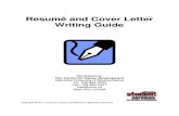 Resume and Cover Letter Guide 2010