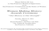 2011 Women's History Month Program