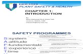 Chapter 1 Plant Safety and Health