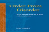 Phillips, J.-order From Disorder. Proclus' Doctrine of Evil and Its Roots in Ancient Platonism (Studies in Platonism, Neoplatonism, And the Platonic Tradition) (2007)