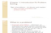 Chapter 1 Basic Concept of Problem and Problem Solving PP