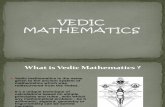 Vedic Mathematics Presentation