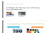 5 Steps to Revenue-Driving Social Media by Webmarketing123