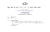 Special City Council Meeting Agenda Packet 03-19-13
