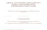 Unix+Security+Advanced+Admin+ Session1 Feb7