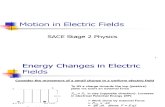 2. Motion in Electric Fields