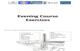 Evening Course Exercise