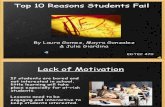 top 10 reasons students fail