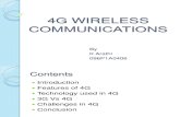 4g Wireless Communications