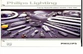 Philips Lighting 1988 Lamp Specification Guide