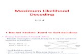Maximum likelihood decoding techniques notes