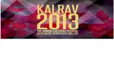 KALRAV'13: Rule Booklet