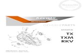 Despiece Motor Keeway RKV-TX-TXM (Idioma Castellano)