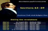 LDS Doctrine and Covenants Slideshow 14: D&C 63–69
