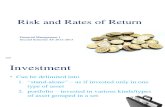 Risk and Rates of Return - ACM