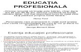 6.EDUCATIA PROFESIONALA