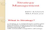 Nature of Strategy Operation Management