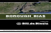 DeBlasio Borough Bias Report