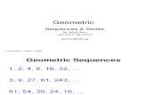 Geometric Sequence Series