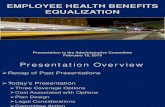 DART presentation on Employee Health Benefits Equalization