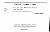 Palm Oil Prospects for 2005