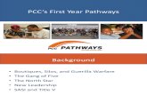 PCC's First-Year Pathways
