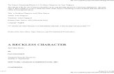 The Reckless Character and Other Stories