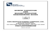 Screw Conveyors and Bucket Elevator Engineering Guide