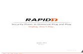 Rapid7 Whitepaper - Security Flaws in Universal Plug and Play: Unplug, Don't Play