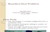 boundary value priblem