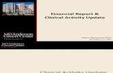 Financial report, MDACC