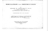 Education for Destruction - Bessie R Burchett Ph D 1941