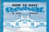 How To Have Revival In Your Church by W. V. Grant, Sr