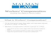 Malman Law SlideShare Workers' Comp Redesign