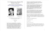 U G Krishnamurti s Meeting With Ramana the Mystique of Enlightenment