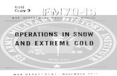 FM 70-15 Operations in Snow and Extreme Cold (nov 1944)