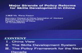 Wang Xiaojun - Skills Policy Framework for the Next Decade in PRC