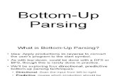 041 Bottom Up Parsing