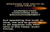 Speaking the Truth in Love Part 2 Odcf Sunday Nov 25 2012