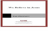 We Believe In Jesus - Lesson 3 - Transcript