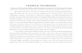 35629635 Temple Worship by John a Widtsoe