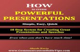 Powerful Public Speaking: 10 Steps to Powerful Presentations
