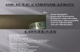 Oracle Corporation PROJECT