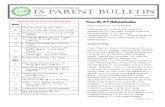 ES Parent Bulletin Vol#7 2012 Nov 16