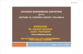 CONTROL SURVEY- POLARIS-II By D.M Siddique