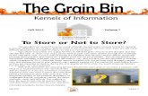 The Grain Bin - Fall 2012