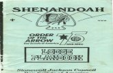 1989-1990 Lodge Planbook, Shenandoah Lodge #258