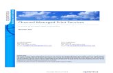 Channel Managed Print Services