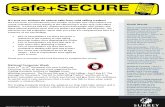 Safe and Secure Newsletter Issue 4